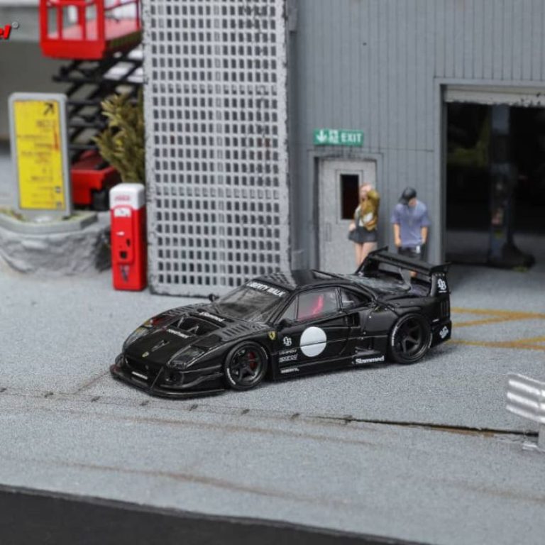 Star Model Ferrari F40 LBWK Widebody Black - MINIATURE TOY SHOP