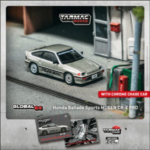 Tarmac Works HONDA Ballade Sports MUGEN CR-X PRO Silver