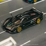 Tarmac Works Pagani Huayra R Matt Black Carbon Fiber - Image 3