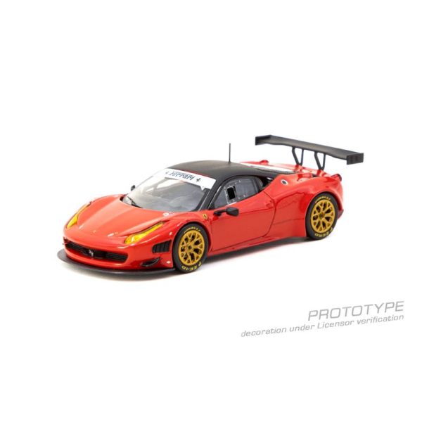 Tarmac Works Ferrari 458 Italia GT3 Red with Black Top - Image 5