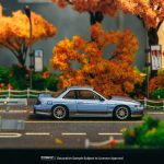 Tarmac Works VERTEX Nissan Silvia (S13) Blue Grey - Image 3