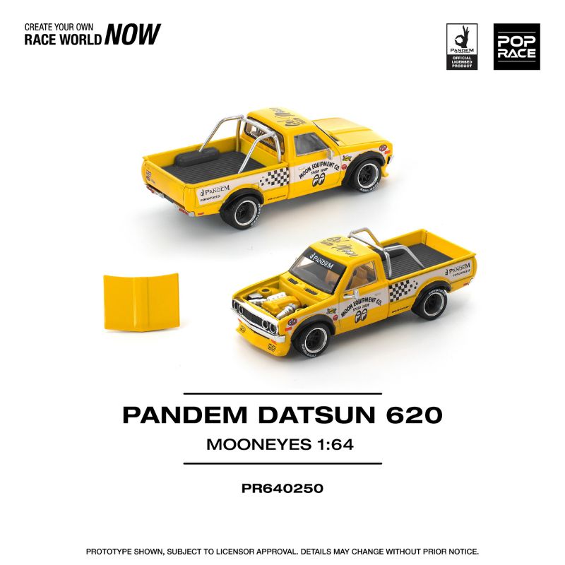 Pop Race PANDEM Datsun 620 Mooneyes