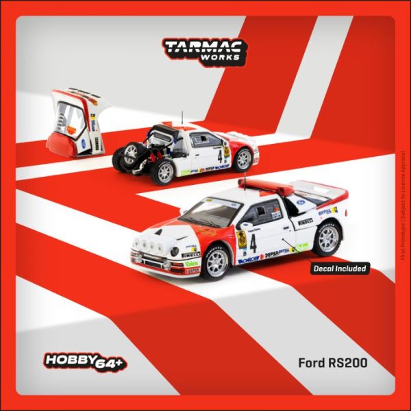Tarmac Works Ford RS200 Rallye Catalunya 1986