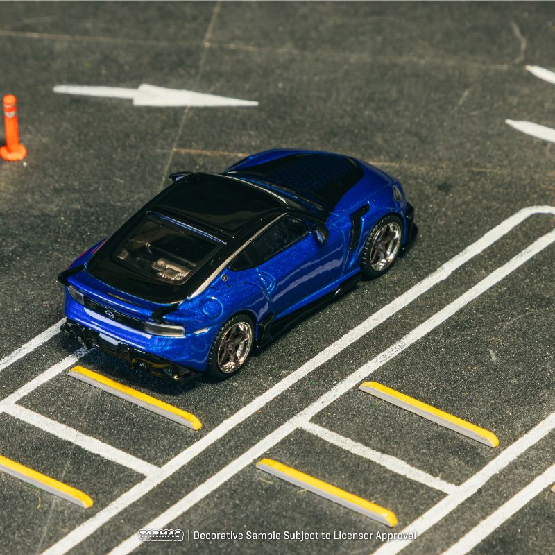 15 Tarmac Works Nissan VeilSide FFZ400 Fairlady Z Blue - Image 3