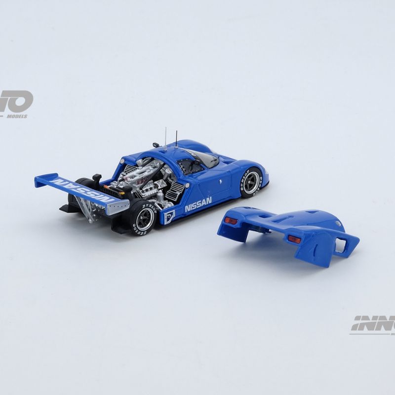 21 INNO64 Models Nissan R89C Blue - Image 5