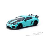 (Pre-Order) Tarmac Works Porsche Cayman GT4RS Mint Green (ETA- Oct2025) - Image 4