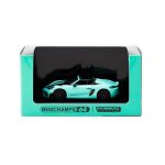 MINICHAMPS x Tarmac Works Porsche 718 Spyder RS Mint Green - Image 2