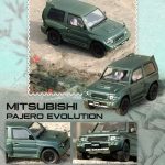 INNO64 Models Mitsubishi Pajero Evolution Satin Green