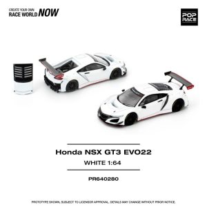 Pop Race Honda NSX GT3 EVO22 White