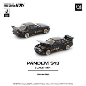 Pop Race Pandem S13 Black