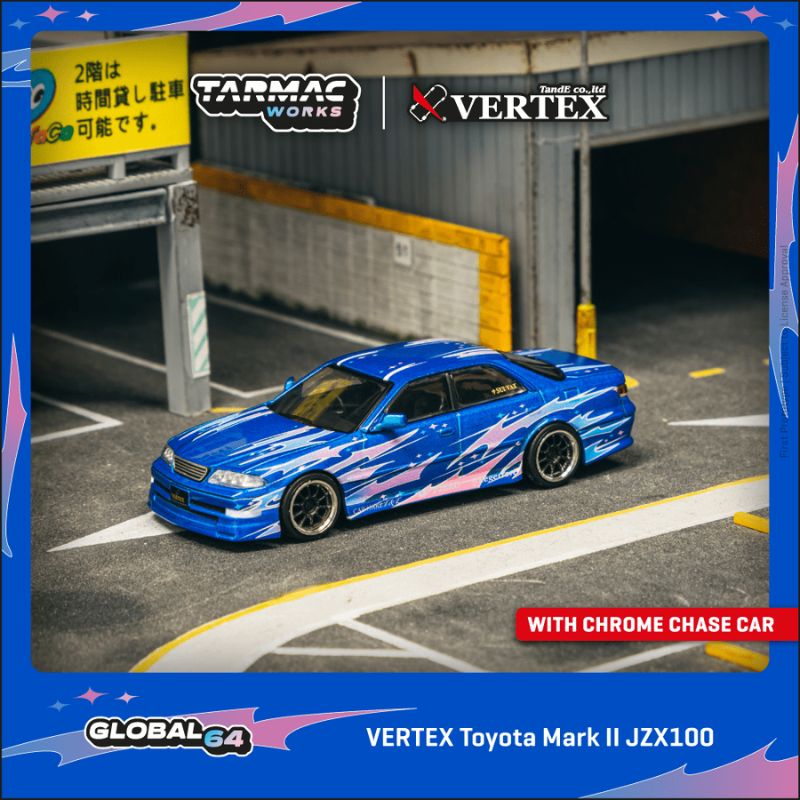ミニカー IG3581 1/18 VERTEX JZX100 MARK-II Blue 楽天市場】ignition model 1／18 VERTEX JZX100 MARK-II Blue