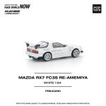 (Pre-Order) Pop Race Mazda RX7 FC3S RE-AMEMIYA White (Dec2025) - Image 3