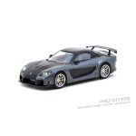 Tarmac Works Mazda RX-7 VeilSide Fortune7 Grey Metallic Black - Image 4