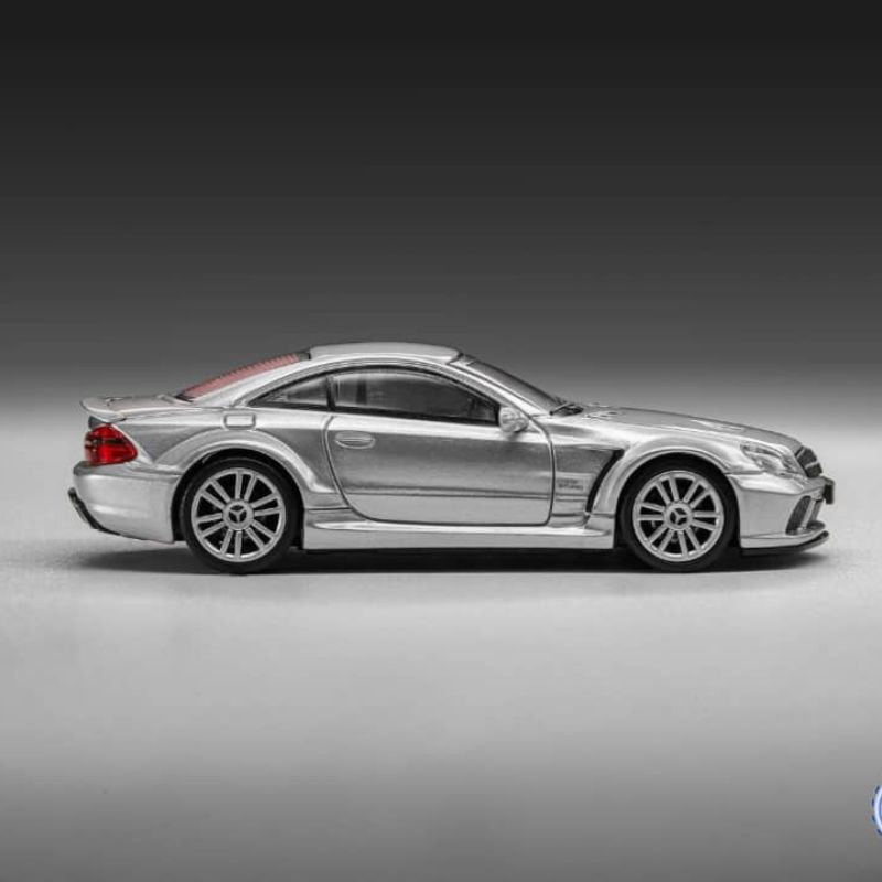 6 Mercedes SL65 AMG Black Series Silver by Gear Up Models - Image 3