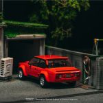 Tarmac Works FIAT 131 ABARTH Rally Stradale Red - Image 3