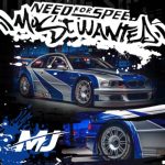 BMW M3 E46 GTR Need For Speed Livery By MJ Model