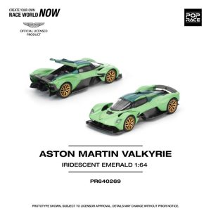 Pop Race Aston Martin Valkyrie Iridescent Emerald