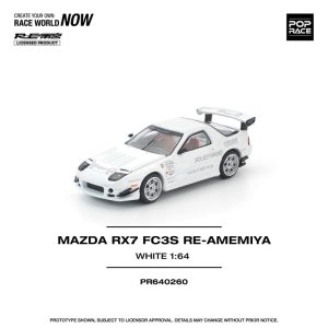 Pop Race Mazda RX7 FC3S RE-AMEMIYA White