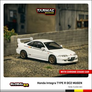 Tarmac Works Honda Integra TYPE R DC2 MUGEN Championship White