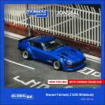 Tarmac Works Nissan Fairlady Z S30 Widebody - Designed by Jon Sibal Blue