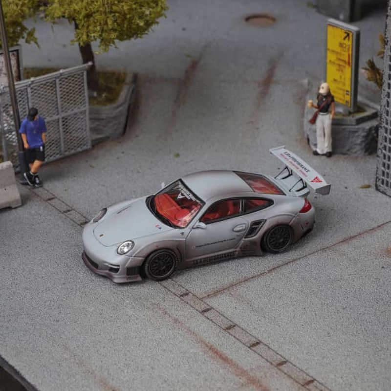 Porsche 997 Widebody Combat Grey by Star Model Porsche 997 Widebody Combat Grey by Star Model
