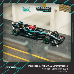 Tarmac Works Mercedes-AMG F1 W12 E Performance New York Demo Run 2024 Lewis Hamilton
