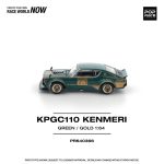 (Pre-Order) Pop Race KPGC110 Kenmeri Racing #73 Green Gold (Dec2025) - Image 4