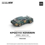 (Pre-Order) Pop Race KPGC110 Kenmeri Racing #73 Green Gold (Dec2025) - Image 3