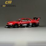 Nissan Skyline GT-R R34 Super Silhouette ER34 Red #5 by CM Model