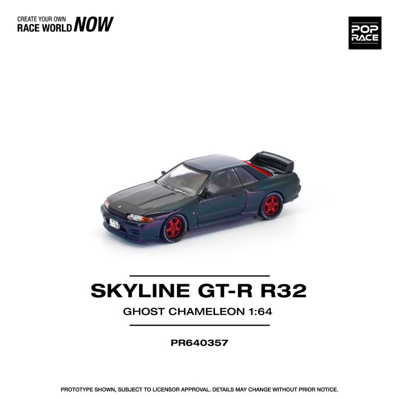 Pop Race Skyline GT-R R32 Ghost Chameleon Pop Race Skyline GT-R R32 Ghost Chameleon