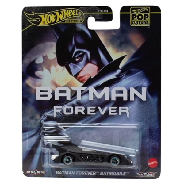 Hot Wheels 2025 Premium Pop Culture Batman Forever Batmobile