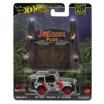 Hot Wheels 2025 Premium Pop Culture Jurassic Park 92 Jeep Wrangler Sahara