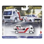 Hot Wheels 2025 Premium Team Transport 73 Honda Civic Custom and Aero Lift