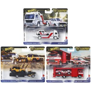 Hot Wheels 2025 Premium Team Transport Mix 3 Set of 3