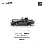(Pre-Order) Pop Race Singer Targa Dark Chrome (April2026) - Image 3