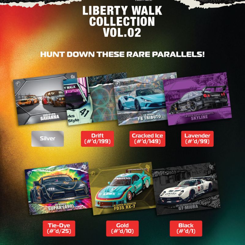 Tarmac Works Cards Liberty Walk Collection Vol.02 - MINIATURE TOY SHOP