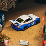 Tarmac Works RWB 993 Liberty Walk White Blue - Image 3