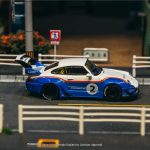 Tarmac Works RWB 993 Liberty Walk White Blue - Image 4