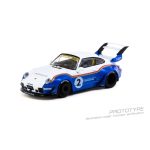 Tarmac Works RWB 993 Liberty Walk White Blue - Image 5
