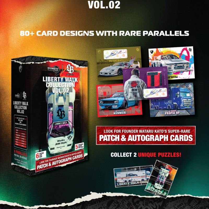Tarmac Works Cards Liberty Walk Collection Vol.02 - MINIATURE TOY SHOP