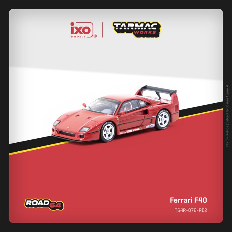 Tarmac Works Ferrari F40 Red