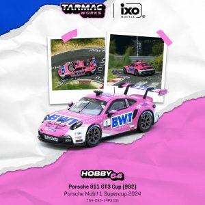 Tarmac Works Porsche 911 GT3 Cup (992) Porsche Mobil 1 Supercup 2024 Harry King