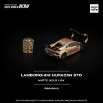 (Pre-Order) Pop Race Lamborghini Huracan STO Matte Gold (April2026) - Image 2