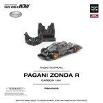 (Pre-Order) Pop Race Pagani Zonda R Carbon Black (April2026) - Image 2