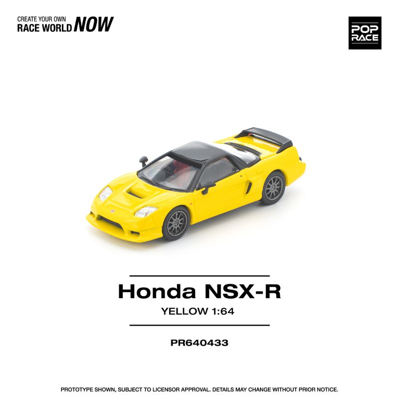 Pop Race Honda NSX-R Yellow PR640433