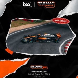Tarmac Works McLaren MCL60 British Grand Prix 2023 Lando Norris