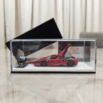 King Model Ferrari Enzo Metallic Red with Figure - Image 18