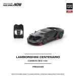 (Pre-Order) Pop Race Lamborghini Centenario Carbon Red (May2026) - Image 2