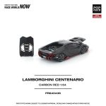 (Pre-Order) Pop Race Lamborghini Centenario Carbon Red (May2026) - Image 3