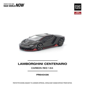 Pop Race Lamborghini Centenario Carbon Red